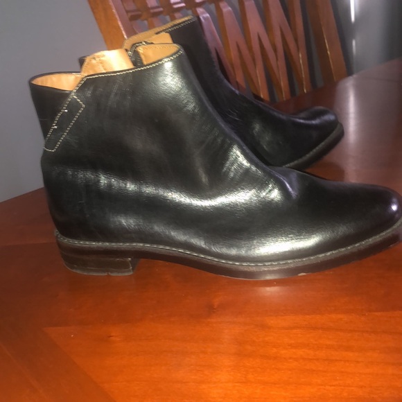 Prwnd Franco Sarto Women's Mobi Ankle Boot sz8.5 black genuine leather - Picture 12 of 13